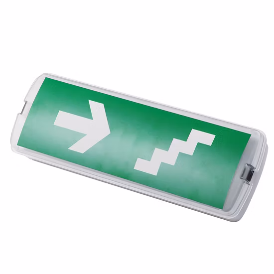 Сертификат CE с высоким люменом, аварийный светодиодный светильник с батарейным питанием